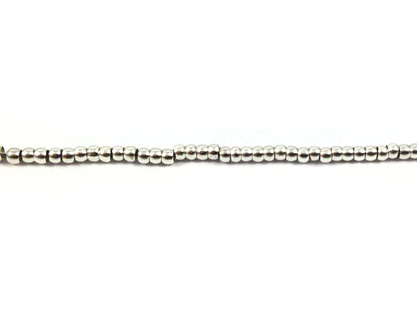 Perles à écraser - 2 mm - Laiton argenté - x 100 Ma Boutique de Perles