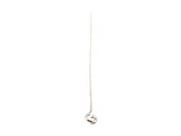 Clous à tête boucle - Laiton argenté - 70 mm - x 10 Ma Boutique de Perles