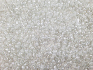 Perles de rocailles 12/0 - Light gris - 20g