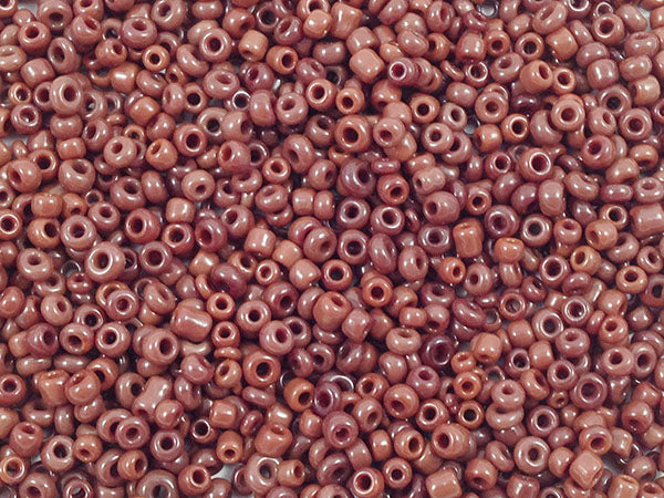 Perles de rocailles 2 mm - Marron opaque - 20g  Ma Boutique de Perles