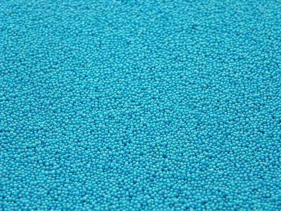 Microbilles sans trou - 0,5 mm - Bleu - 20g