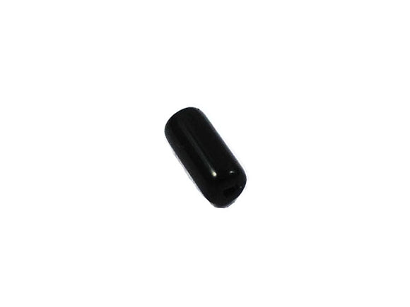 Perles - Tubes noirs - 10 mm - x 8