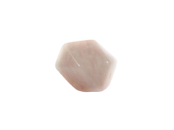 Quartz rose - Olive à facettes - 18 mm - x 1  Ma Boutique de Perles