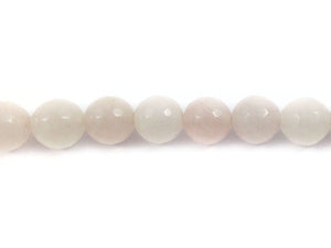 Quartz rose - Perles à facettes - 8 mm - x 10