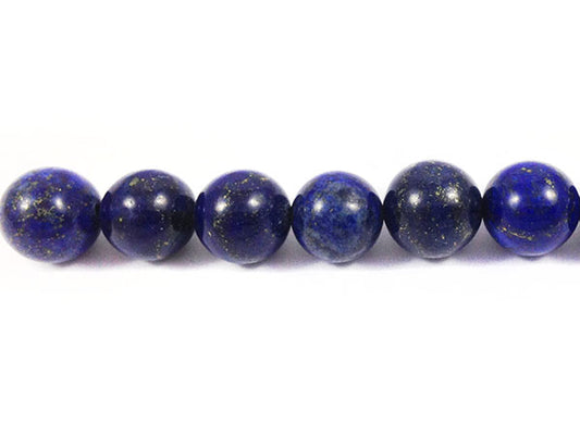 Lapis Lazuli - Perle ronde -  12 mm - x 1  Ma Boutique de Perles