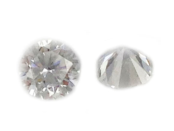 Cabochons zirconium grade A - Crystal - 3 mm - x 10