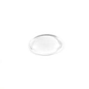 Cabochon loupe ovale transparent - 14 x 10 mm - x 1