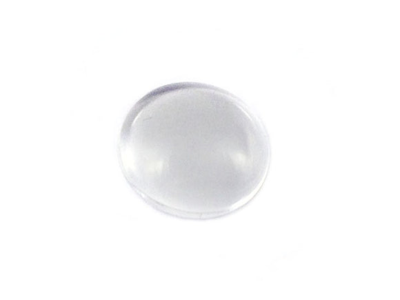 Cabochon loupe rond transparent - 12 mm - x 1