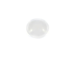 Cabochon loupe rond transparent - 15 mm - x 1