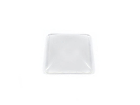 Cabochon loupe carré transparent - 25 mm - x 1  Ma Boutique de Perles