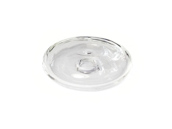 Cabochon en verre  transparent  à remplir - Rond - 30 x 7 mm - x 1