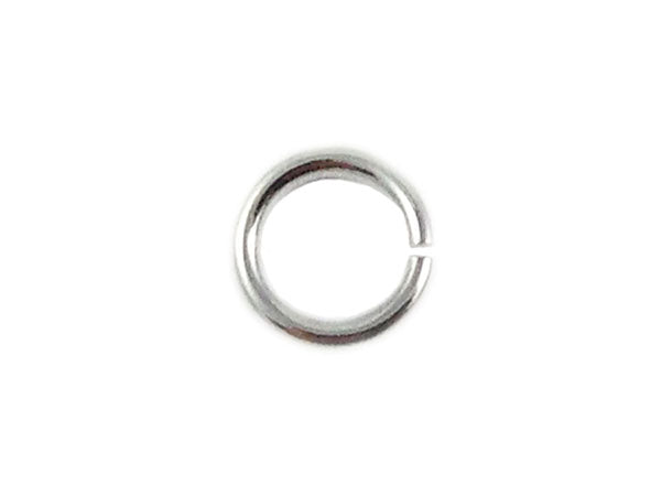 Anneaux ouverts - Laiton argenté - 6 mm - x 40  Ma Boutique de Perles