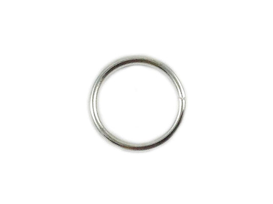 Anneaux ouverts - Laiton argenté - 10 mm - x 10  Ma Boutique de Perles