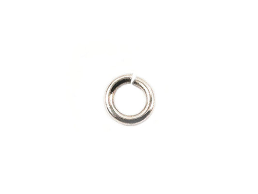 Anneaux ouverts - Laiton argenté vieilli - 4 mm - x 40  Ma Boutique de Perles