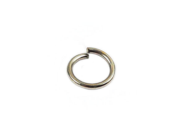 Anneaux ouverts - Laiton argenté vieilli - 8 mm - x 20  Ma Boutique de Perles