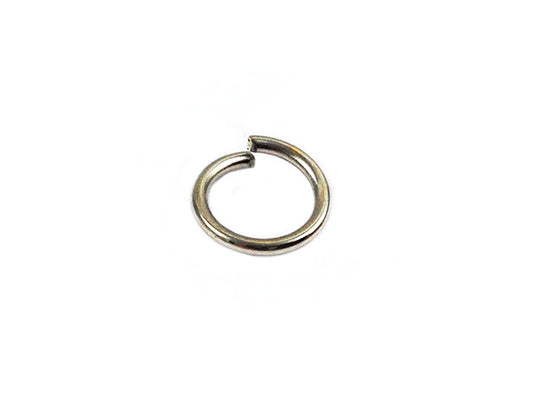 Anneaux ouverts - Laiton argenté vieilli - 8 mm - x 20  Ma Boutique de Perles