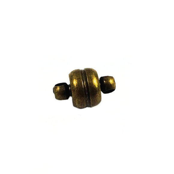 Fermoir aimanté  - Couleur bronze - 11x7 mm - x 1