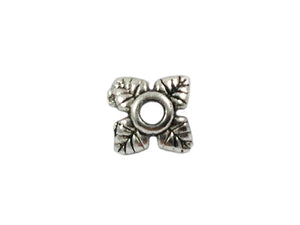 Coupelles - Couleur argent vieilli - 6 mm - x 10