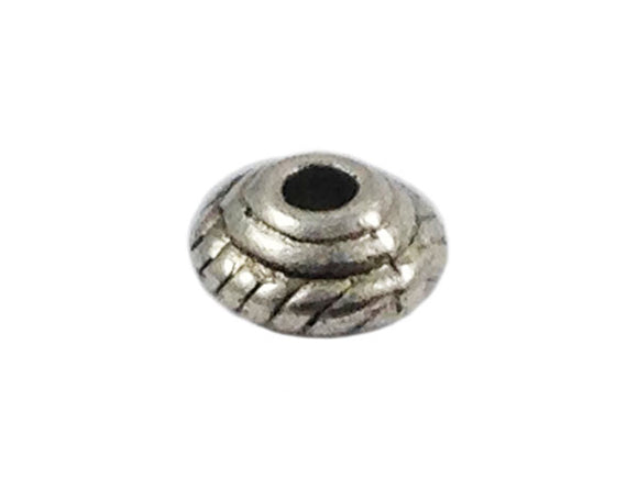 Intercalaires  - Couleur argent vieilli - 5x3 mm - x 10