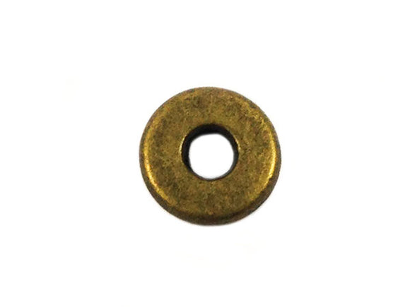 Intercalaires  donuts - Couleur bronze vieilli - 10 mm - x 6