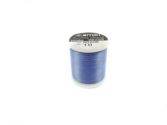 Fil nylon Miyuki - Bleu - 0,25 mm - x 50 m