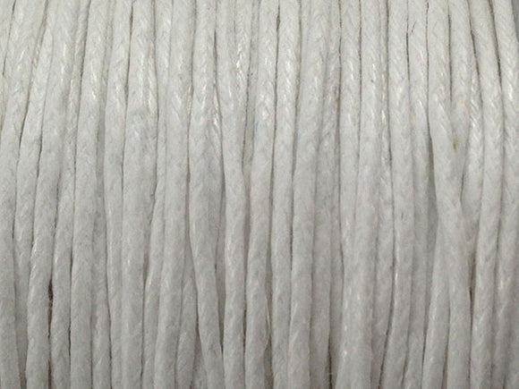 Coton ciré - Blanc - 1 mm - x 5 m