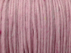 Coton ciré - Rose - 1 mm - x 5 m