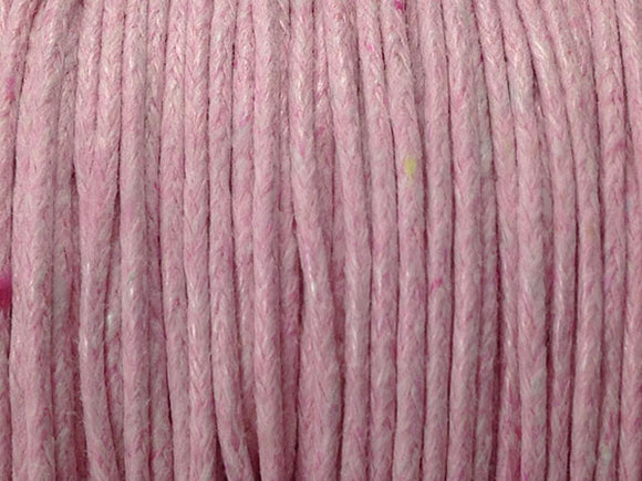 Coton ciré - Rose - 1 mm - x 5 m