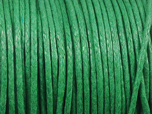 Coton ciré - Vert - 1 mm - x 5 m