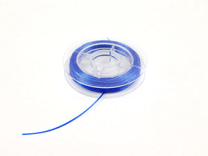 Fil élastique 0,8 mm - Bleu - x 10 m