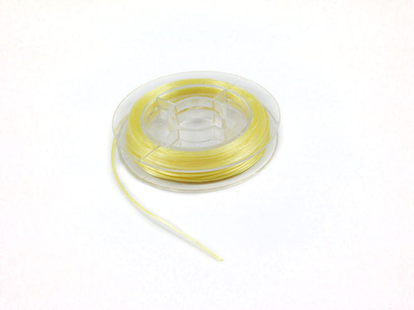 Fil élastique 0,8 mm - Jaune - x 10 m