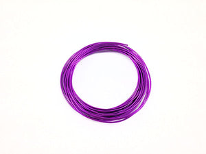 Fil Aluminium - Violet - 1,5 mm - X 6 m