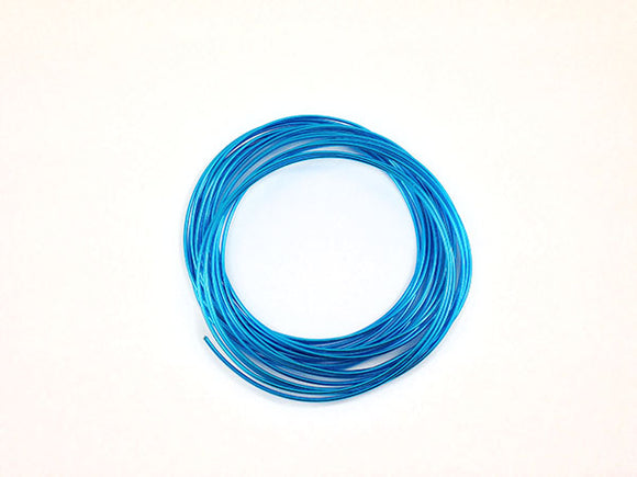 Fil Aluminium - Turquoise - 1,5 mm - X 6 m