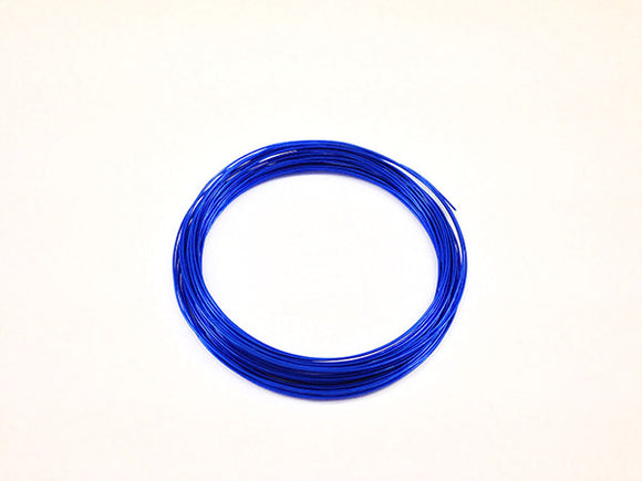 Fil Aluminium - Bleu - 0,8 mm - X 10 m