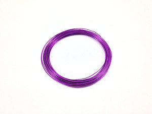 Fil Aluminium - Violet - 0,8 mm - X 10 m