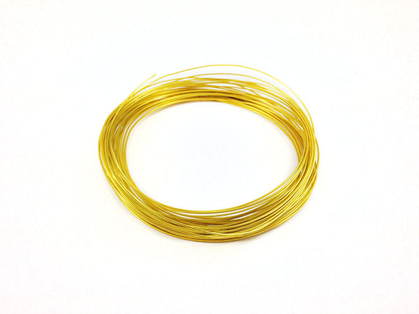 Fil Aluminium - Or - 0,8 mm - X 10 m  Ma Boutique de Perles