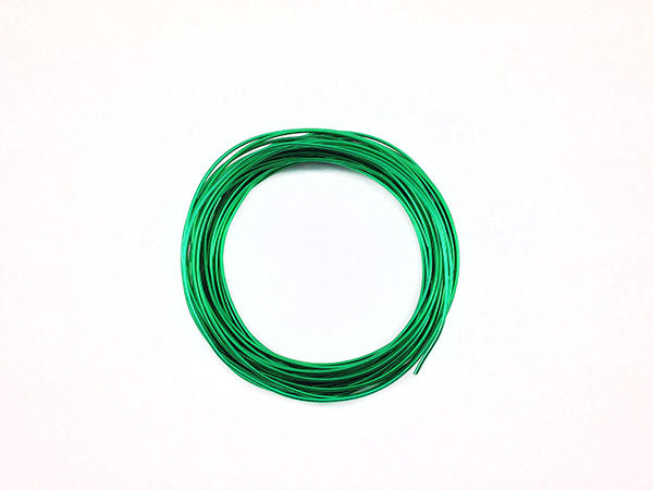Fil Aluminium - Vert - 1,5 mm - X 10 m  Ma Boutique de Perles