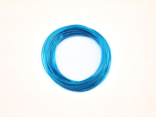 Fil Aluminium - Turquoise - 1,5 mm - X 10 m  Ma Boutique de Perles