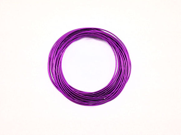 Fil Aluminium - Violet - 1,5 mm - X 10 m