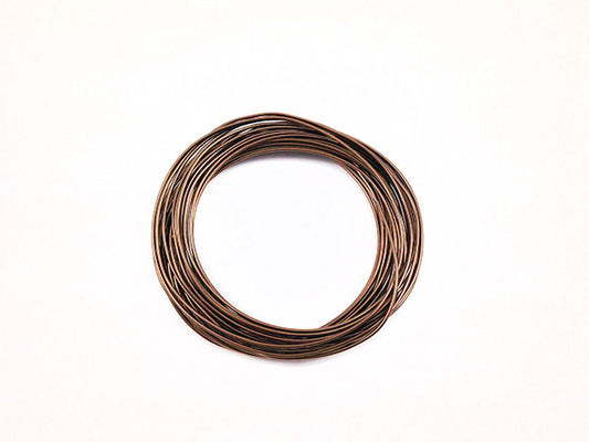 Fil Aluminium - Marron - 1,5 mm - X 10 m  Ma Boutique de Perles