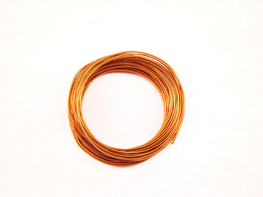 Fil Aluminium - Rouille - 1,5 mm - X 10 m  Ma Boutique de Perles