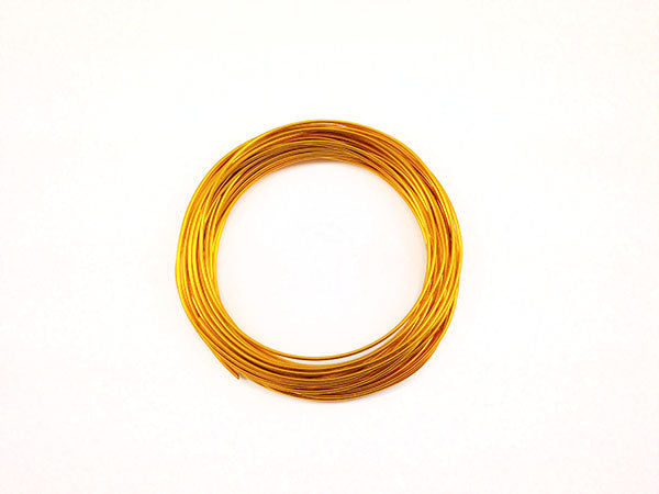 Fil Aluminium - Cuivré - 1,5 mm - X 10 m  Ma Boutique de Perles