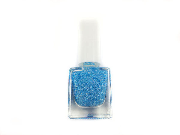 Vernis à ongles - Bleu effet plumes - x 1  Ma Boutique de Perles