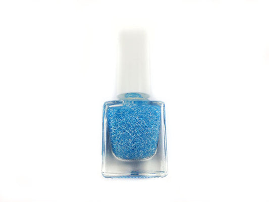 Vernis à ongles - Bleu effet plumes - x 1  Ma Boutique de Perles