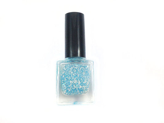 Vernis à ongles - Paillettes bleu ciel - x 1  Ma Boutique de Perles