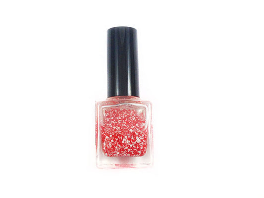 Vernis à ongles - Paillettes rouges et blanches nacrées - x 1  Ma Boutique de Perles