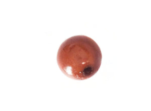 Perles magiques 12 mm marron cuivré